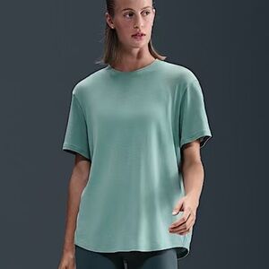 Nike Women's Green One Relaxed Dri-Fit Shirt